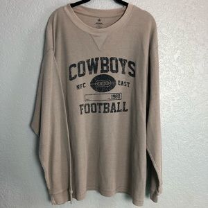Dallas Cowboys waffle long sleeved t-shirt